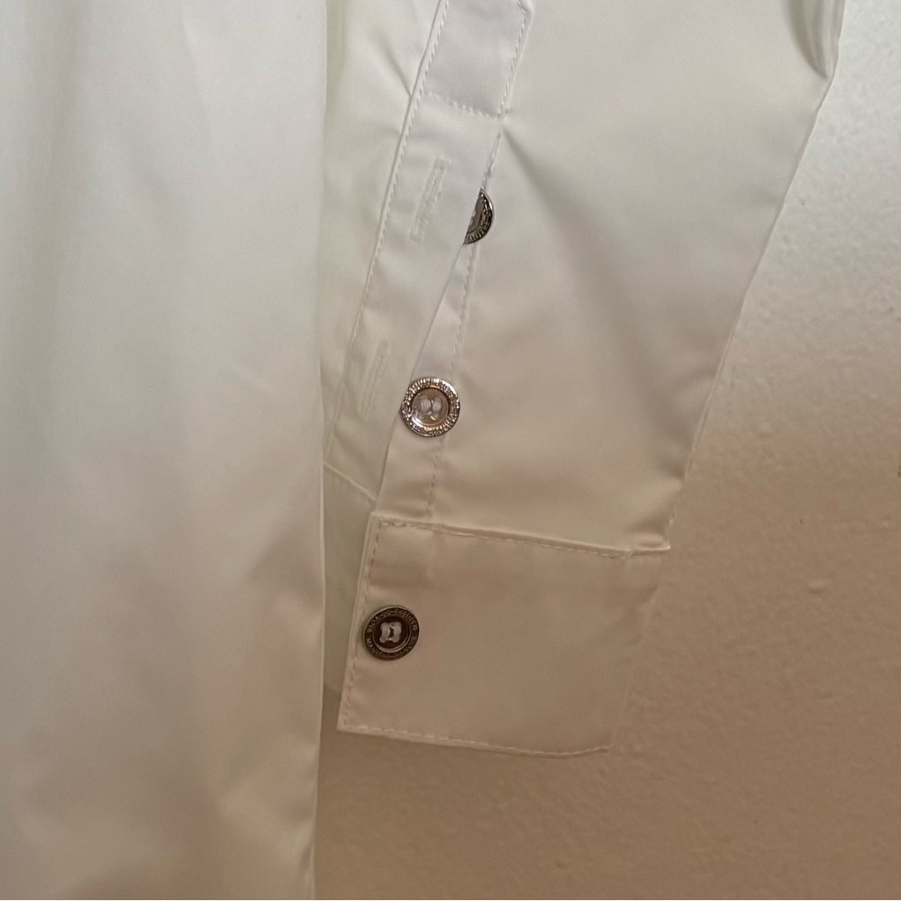 Maniere De Voir Shirt Dress No More Drama Size 6 - Picture 8 of 16
